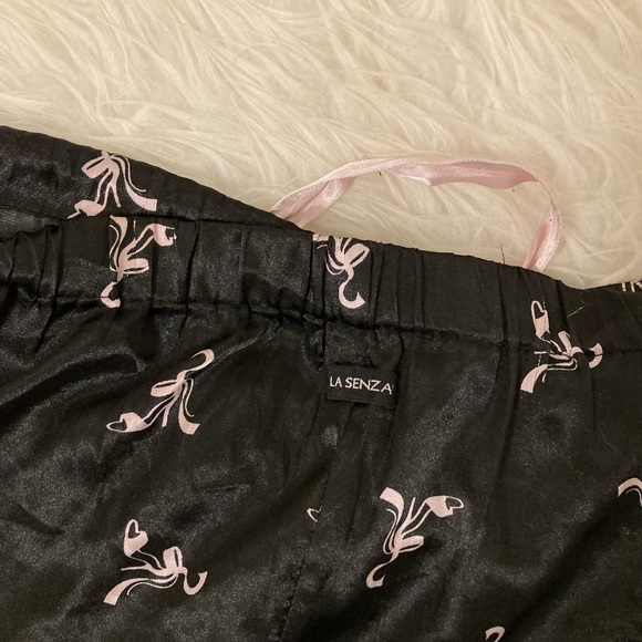 Silk La Senza nightwear wide legged pants - Picture 3 of 5